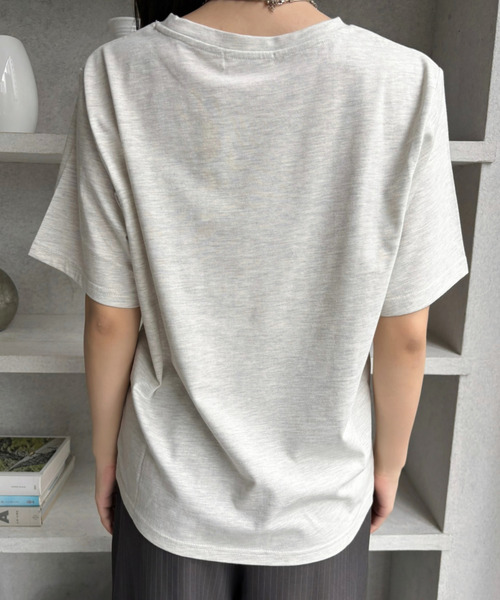 Good Riddance(グッドリダンス)の「【Good Riddance】オイスター オーバーサイズTシャツ(Tシャツ/カットソー・レディース・オフホワイト/ナチュラル/ブラック・FREE)」の7枚目の写真