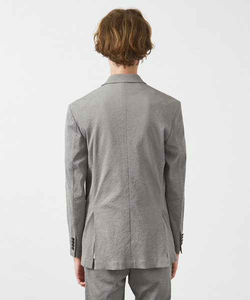 セットアップ対応/FLEX JACKET】 PE-wrinkle ワッシャージャケット