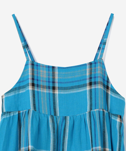 O'NEIL of DUBLIN(オニールオブダブリン)の「O'NEIL OF DUBLIN | リネン キャミソールワンピース WOMEN(ワンピース・レディース・ブルー系その他/グリーン系その他・8)」の10枚目の写真