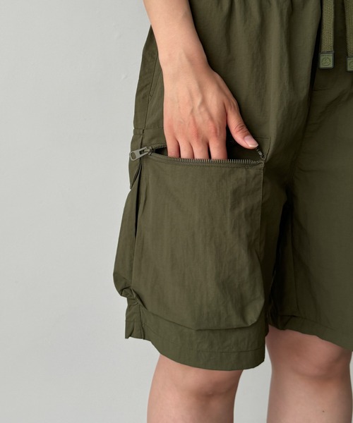 CANAL JEAN（キャナルジーン）の「choice_cnl　カーゴハーフパンツ（カーゴパンツ・レディース・カーキ・LARGE/X-LARGE）」の13枚目の写真