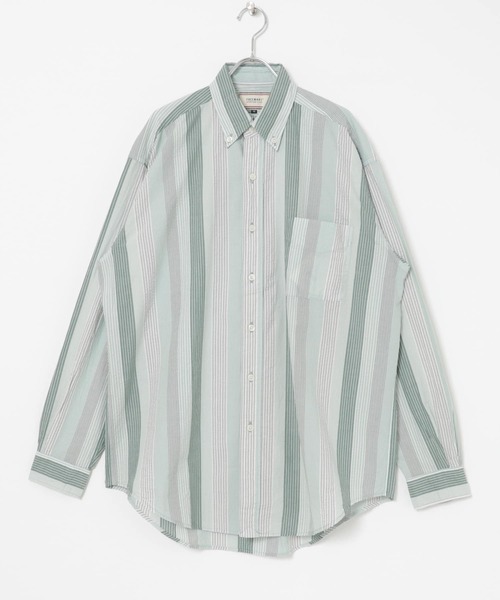 FREEMANS SPORTING CLUB(フリーマンズ スポーティング クラブ)の「FREEMANS SPORTING CLUB CHRYSTIE SHIRT(シャツ/ブラウス・メンズ・ブルー/グリーン・SMALL/MEDIUM)」の2枚目の写真