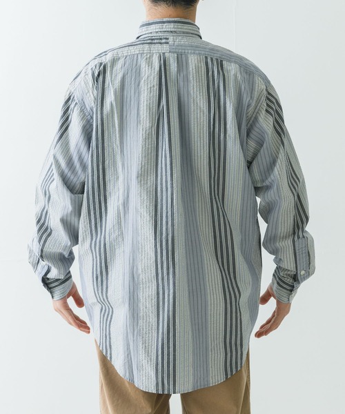 FREEMANS SPORTING CLUB(フリーマンズ スポーティング クラブ)の「FREEMANS SPORTING CLUB CHRYSTIE SHIRT(シャツ/ブラウス・メンズ・ブルー/グリーン・SMALL/MEDIUM)」の5枚目の写真