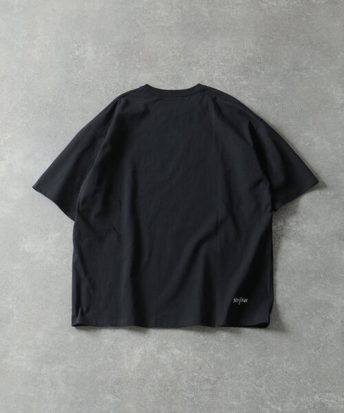 EDIFICE（エディフィス）の「SAVIGNAC (サヴィニャック) 別注 French Company プリント Tシャツ（Tシャツ/カットソー・メンズ・ブラック系その他/ブラック/ホワイト×ホワイト/アイボリー/ホワイト/ホワイト系その他/グリーン/ブルー系その他・MEDIUM/LARGE/X-LARGE）」の10枚目の写真