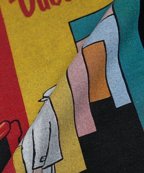 EDIFICE（エディフィス）の「SAVIGNAC (サヴィニャック) 別注 French Company プリント Tシャツ（Tシャツ/カットソー・メンズ・ブラック系その他/ブラック/ホワイト×ホワイト/アイボリー/ホワイト/ホワイト系その他/グリーン/ブルー系その他・MEDIUM/LARGE/X-LARGE）」の22枚目の写真