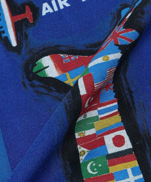 EDIFICE（エディフィス）の「SAVIGNAC (サヴィニャック) 別注 French Company プリント Tシャツ（Tシャツ/カットソー・メンズ・ブラック系その他/ブラック/ホワイト×ホワイト/アイボリー/ホワイト/ホワイト系その他/グリーン/ブルー系その他・MEDIUM/LARGE/X-LARGE）」の19枚目の写真