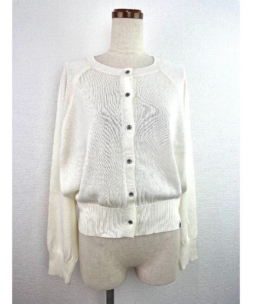 Rydia（リディア）の「ドルマンカーデ（カーディガン/ボレロ・レディース・ブラック/サックスブルー/オフホワイト・M）」の4枚目の写真