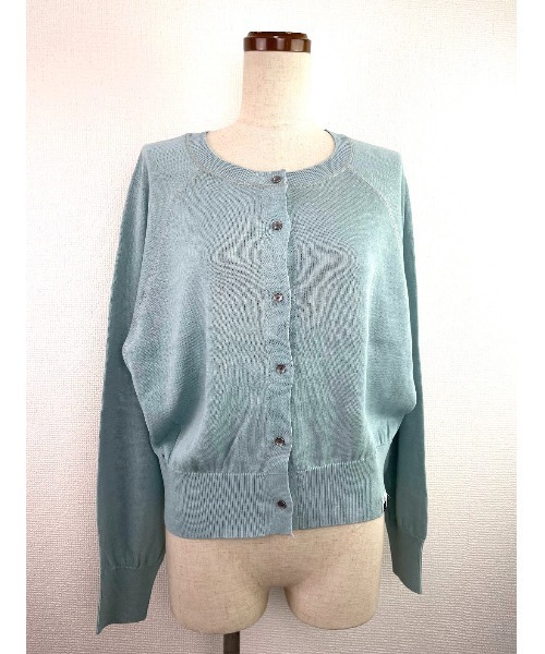 Rydia（リディア）の「ドルマンカーデ（カーディガン/ボレロ・レディース・ブラック/サックスブルー/オフホワイト・M）」の11枚目の写真