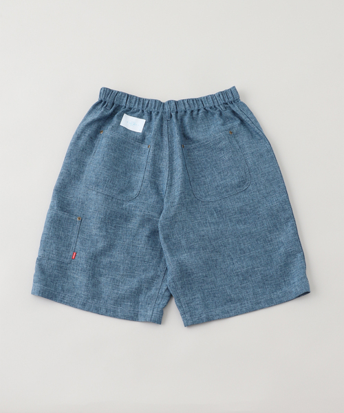 セール】Whimsy / ウィムジー LINEN PAINTER BAGGY SHORT