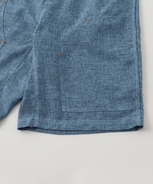 Whimsy(ウィムジー)の「Whimsy / ウィムジー LINEN PAINTER BAGGY SHORT(その他パンツ・メンズ・ブラック/ブルー系その他・MEDIUM/LARGE)」の10枚目の写真