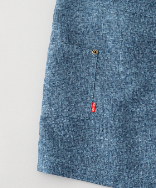 Whimsy(ウィムジー)の「Whimsy / ウィムジー LINEN PAINTER BAGGY SHORT(その他パンツ・メンズ・ブラック/ブルー系その他・MEDIUM/LARGE)」の11枚目の写真
