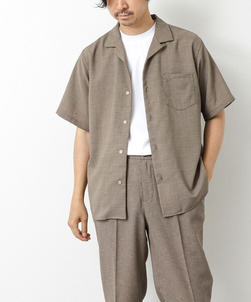 NOLLEY’S(ノーリーズ)の「《EVALET》メッシュ吸水速乾ストレッチシャツ 25SS(シャツ/ブラウス・メンズ・ベージュ/ネイビー/ブラック・S/M/L)」の20枚目の写真