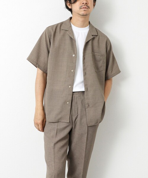 NOLLEY’S(ノーリーズ)の「《EVALET》メッシュ吸水速乾ストレッチシャツ 25SS(シャツ/ブラウス・メンズ・ベージュ/ネイビー/ブラック・S/M/L)」の21枚目の写真