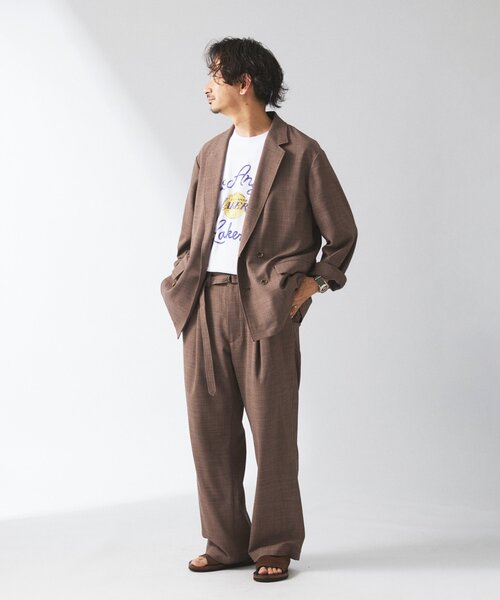journalstandard relume ウォッシャブル ワイドスラックス セール】TECH バスケット ウォッシャブル メイクワイド