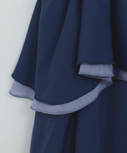 natural couture(ナチュラルクチュール)の「【WEB限定】マルチWAYフリル衿ブラウス(シャツ/ブラウス・レディース・オフホワイト/ネイビー/ミント/ブルー・FREE)」の13枚目の写真