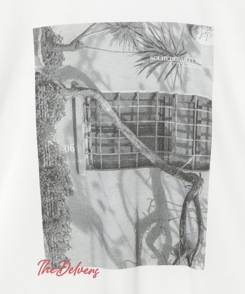 LEPSIM(レプシィム)の「オーバーサイズフォトT 492409(Tシャツ/カットソー・レディース・ライトグレー/チャコールグレー/オフホワイト・FREE)」の22枚目の写真