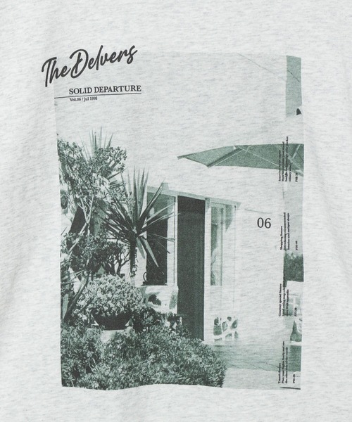 LEPSIM(レプシィム)の「オーバーサイズフォトT 492409(Tシャツ/カットソー・レディース・ライトグレー/チャコールグレー/オフホワイト・FREE)」の21枚目の写真