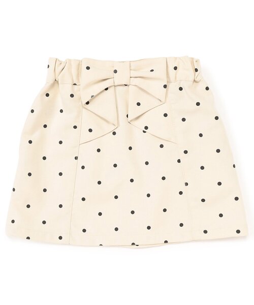apres les cours（アプレレクール）の「【ジュニア対応】バックリボン2WAYスカート（スカート・キッズ・ブラック/ドット・130/140/80/90/100/110/120）」の15枚目の写真