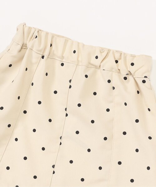 apres les cours（アプレレクール）の「【ジュニア対応】バックリボン2WAYスカート（スカート・キッズ・ブラック/ドット・130/140/80/90/100/110/120）」の14枚目の写真