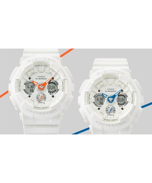 G-SHOCK(ジーショック)の「GMA-S120シリーズ / GMA-S120SA-7A1JF(アナログ腕時計・レディース・ホワイト・FREE)」の5枚目の写真