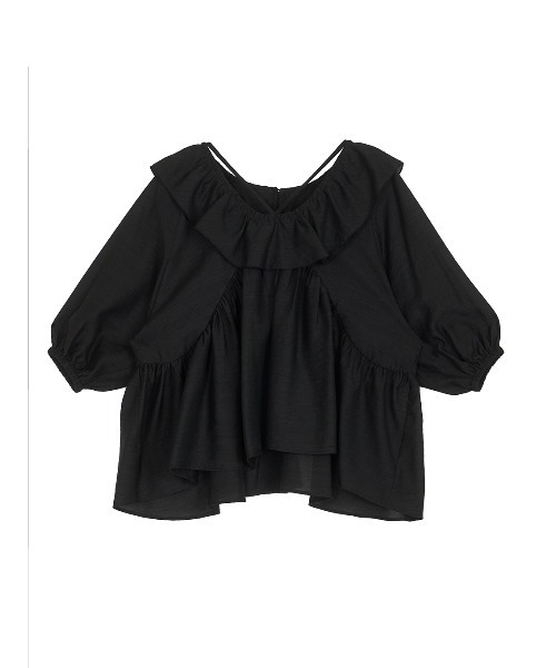 セール】2WAY PEPLUM FRILL BLOUSE（シャツ/ブラウス）｜Ameri