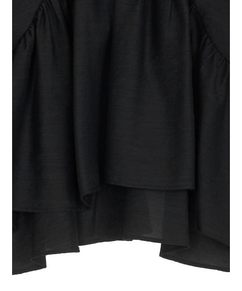 Ameri(アメリ)の「<ZOZOTOWN限定>2WAY PEPLUM FRILL BLOUSE(シャツ/ブラウス・レディース・アイボリー/ブラック/ライム・FREE)」の12枚目の写真