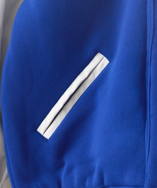 MLB（メジャーリーグベースボール）の「JH Design/ジェイエイチデザイン LOS ANGELS DOGERS REVERSIBLE VARSITY JACKET ロサンゼルス ドジャース リバーシブル スタジャン（スタジャン・メンズ・ロイヤルブルー・XL）」の5枚目の写真