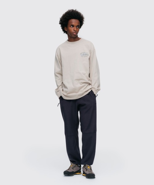 WILD THINGS(ワイルドシングス)の「グリッド フリースパンツ│GRID FLEECE PANTS(その他パンツ・メンズ・ブラック/ダークグレー/ネイビー・XL/L/M/S)」の3枚目の写真