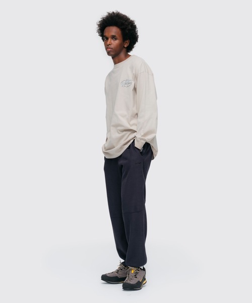 WILD THINGS(ワイルドシングス)の「グリッド フリースパンツ│GRID FLEECE PANTS(その他パンツ・メンズ・ブラック/ダークグレー/ネイビー・XL/L/M/S)」の9枚目の写真