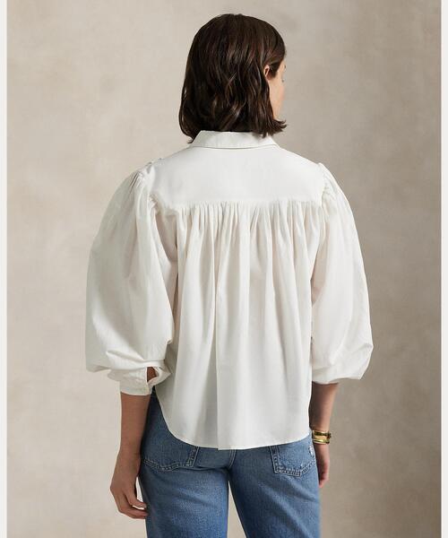 RALPH LAUREN シルクボウタイフリルブラウス　カットソー　プルオーバー 71030193.jpg