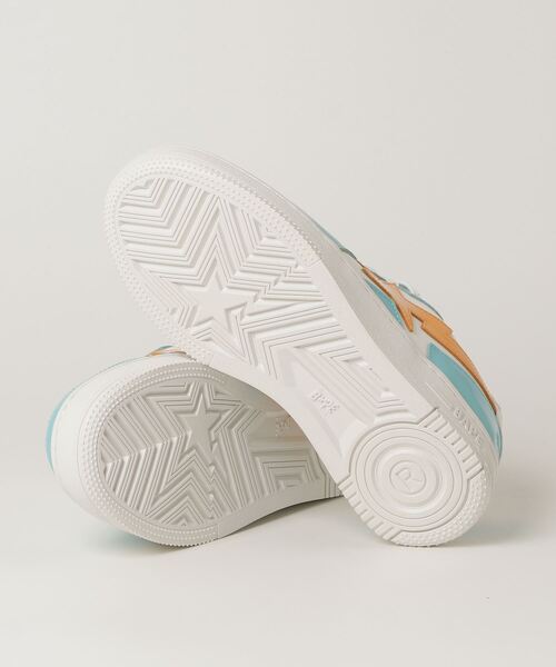 A BATHING APE（アベイシングエイプ）の「BAPE STA ICON #2（スニーカー・レディース・グレー/ブルー/グリーン・6/4/5）」の7枚目の写真