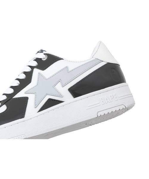 【値下げ】BAPE STA ホワイト/グレー スニーカー BAPE SK8 STA #3（スニーカー）｜A BATHING APE（アベイシング