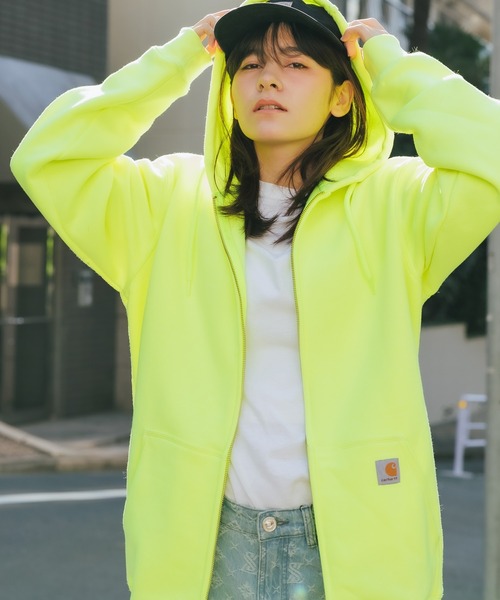 carhartt/カーハート 裏起毛 ミッドウェイト フルジップパーカー