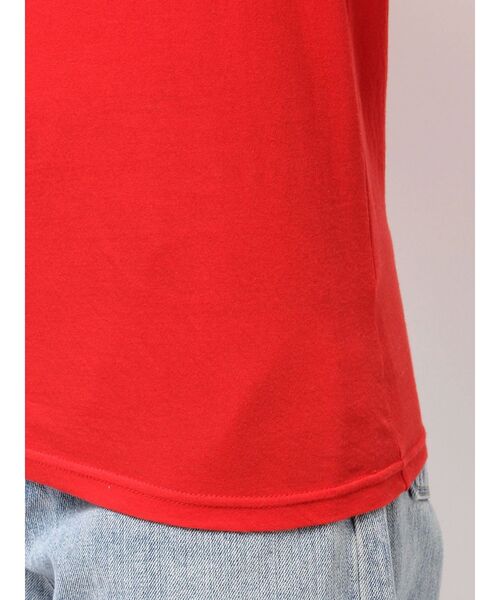 Ungrid（アングリッド）の「ハイツイストシアーロングスリーブTee（Tシャツ/カットソー・レディース・ターコイズブルー/オフホワイト/レッド/ブラック/イエロー・FREE）」の10枚目の写真