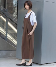 Munich | 【UVカット】【接触冷感】【吸水・速乾性】ストレッチドビージャンパースカート(ジャンパースカート)