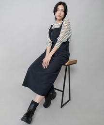 Munich | 【UVカット】【接触冷感】【吸水・速乾性】ストレッチドビージャンパースカート(ジャンパースカート)