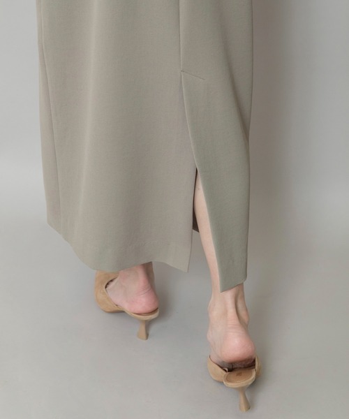 Munich（ミューニック）の「【UVカット】【接触冷感】【吸水・速乾性】ストレッチドビージャンパースカート（ジャンパースカート・レディース・ブラウン/カーキ/ブラック・M/S）」の15枚目の写真