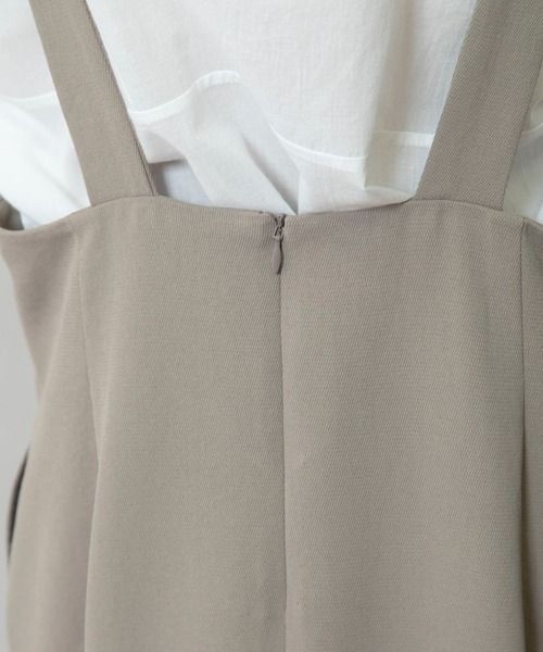 Munich（ミューニック）の「【UVカット】【接触冷感】【吸水・速乾性】ストレッチドビージャンパースカート（ジャンパースカート・レディース・ブラウン/カーキ/ブラック・M/S）」の13枚目の写真