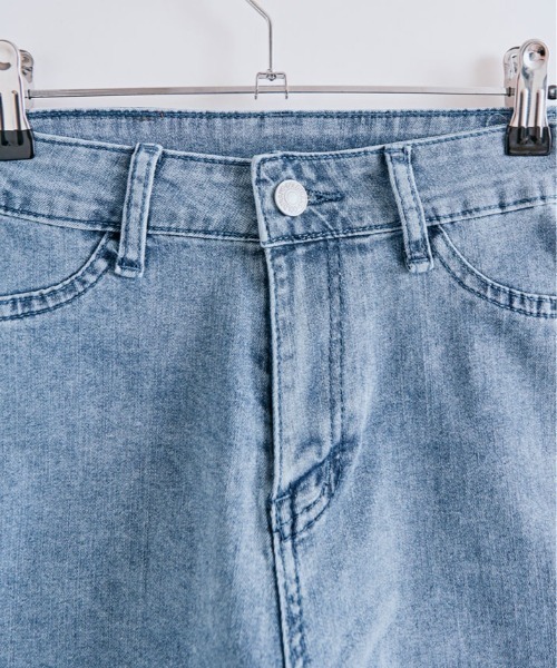 kirakiraShop(キラキラショップ)の「ハート ショート デニム パンツ(デニムパンツ・レディース・ダークグレー/ブルー/ブラック/ライトブルー・S/M/L)」の17枚目の写真
