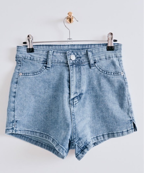 セール】ハート ショート デニム パンツ（デニムパンツ