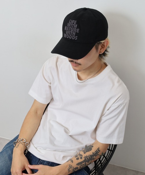 セール】WOODS3Dチェーン刺繍CAP（キャップ）｜Woods（ウッズ