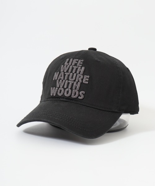 セール】WOODS3Dチェーン刺繍CAP（キャップ）｜Woods（ウッズ