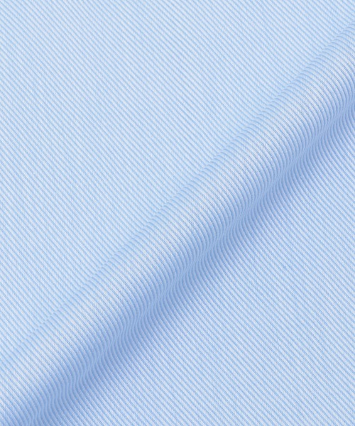 TOKYO SHIRTS（トウキョウシャツ）の「【吸水速乾】 形態安定ノンアイロン ボタンダウン 半袖ビジネスワイシャツ（大きいサイズ）（ビジネスシャツ・メンズ・サックスブルー・首回り45cm/首回り47cm）」の5枚目の写真
