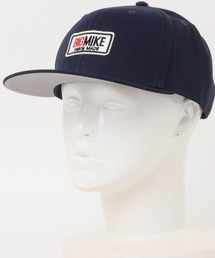 ability（アビリティ）の「BIG MIKE ビッグマイク/ フラットバイザーワッペンキャップ //// 102224201（キャップ）」