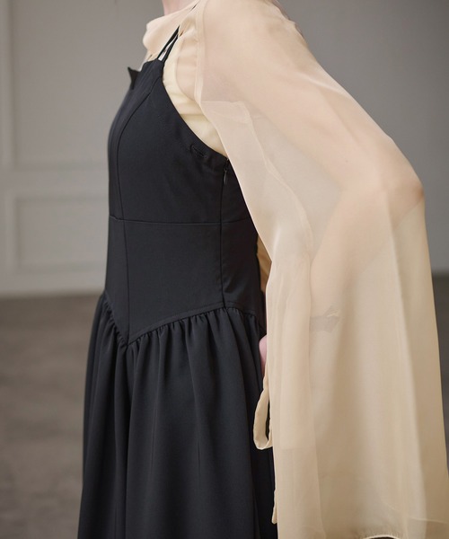 セール】2way sleeve corset onepiece / 2wayスリーブコルセット