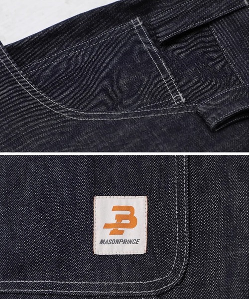 ルーズフィット インディゴ バギーデニムパンツ NZK6239
