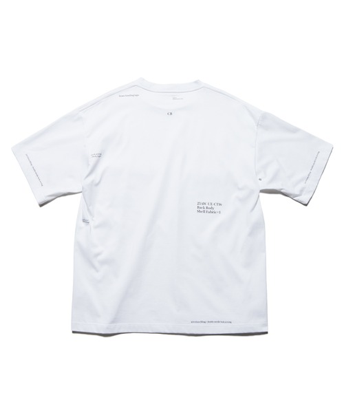 uniform experiment（ユニフォームエクスペリメント）の「MAP-OUT TEE（Tシャツ/カットソー・メンズ・ホワイト/ブラック・4/3/2/1/5）」の8枚目の写真