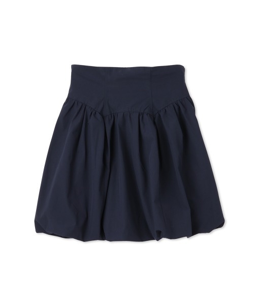 QUEENS COURT（クイーンズコート）の「バルーンショートスカート≪手洗い可能≫（スカート・レディース・オフホワイト/ネイビー・M）」の5枚目の写真
