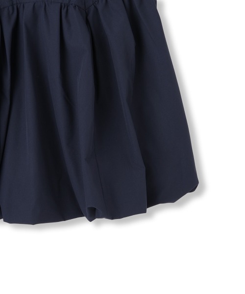 QUEENS COURT（クイーンズコート）の「バルーンショートスカート≪手洗い可能≫（スカート・レディース・オフホワイト/ネイビー・M）」の8枚目の写真