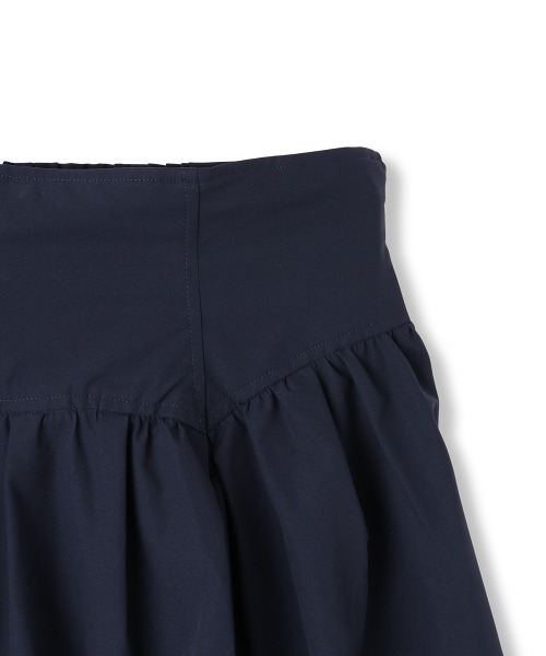 QUEENS COURT（クイーンズコート）の「バルーンショートスカート≪手洗い可能≫（スカート・レディース・オフホワイト/ネイビー・M）」の9枚目の写真