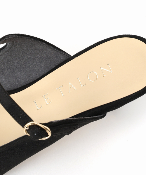 4.5cmポインテッドストラップミュール（パンプス）｜LE TALON